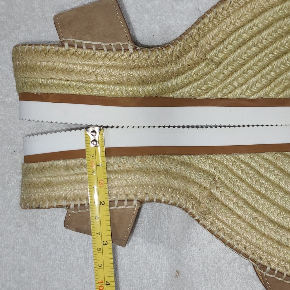 See By Chloe Glyn Platform Espadrille Wedge Sandals Size UE 37 US 6.5 - Picture 10 of 12